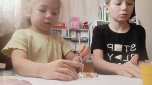 Кто лучше раскрасит  гипсовую фигурку челлендж! 
Подпишитесь пожалуйста