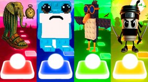 Coffin Dance БРЕЙНРОТ Итальянские Мемы | Tiles Hop №343