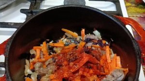 Готовлю плов моя стряпня не рецепт