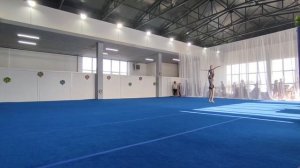 ЖП 1 юношеский разряд, Пурышева Кира - Сотникова Арина, КРОО ФСА, Комбинированное упражнение