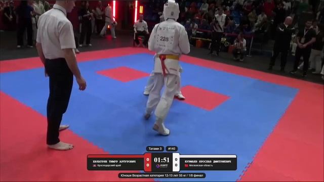 1/8 финала. Хачатрян Тимур - Курмаев Ярослав (Московская область)