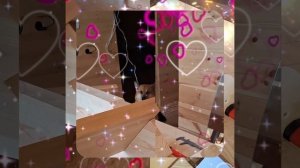 1000050957.mp4 (Собака наблюдает за устройством лестницы на 2-ой этаж в доме А-фрейм)