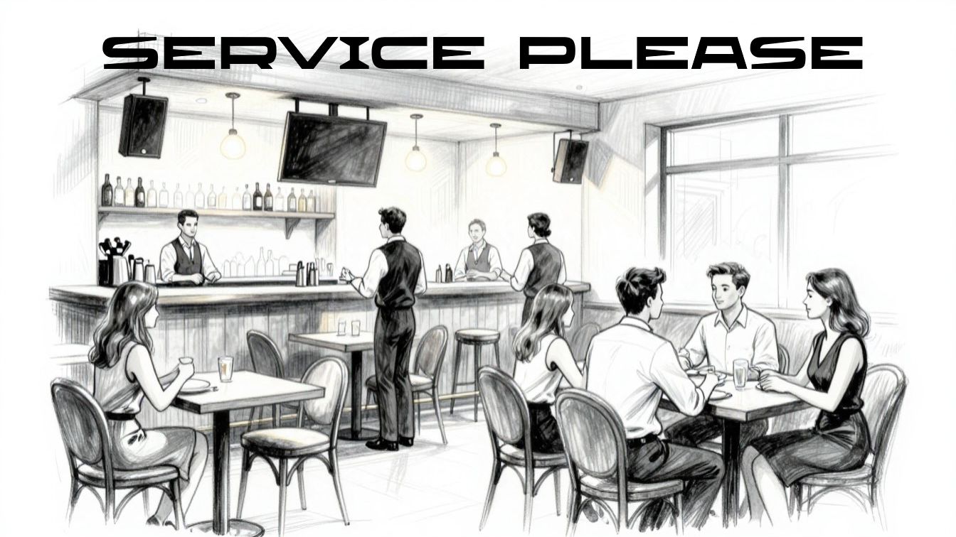 Service Please - КАФЕ-БАР или ЧЕГО НЕ ХВАТАЕТ В ИГРЕ\Эпизод 2