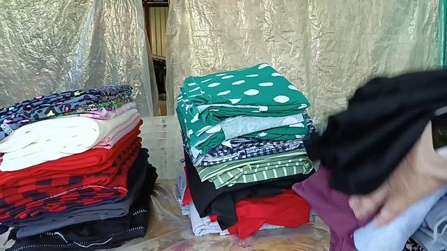 ТРИКОТАЖНЫЙ ЛОСКУТ М __ РАСПАКОВКА