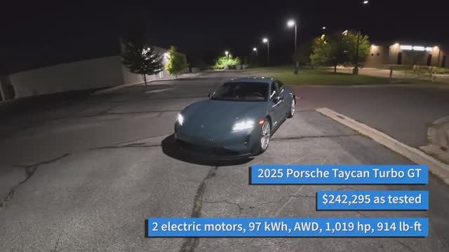 Обзор Porsche Taycan Turbo GT Порше Тайкан смотреть онлайн