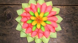 Оригами ЦВЕТЫ своими руками из бумаги