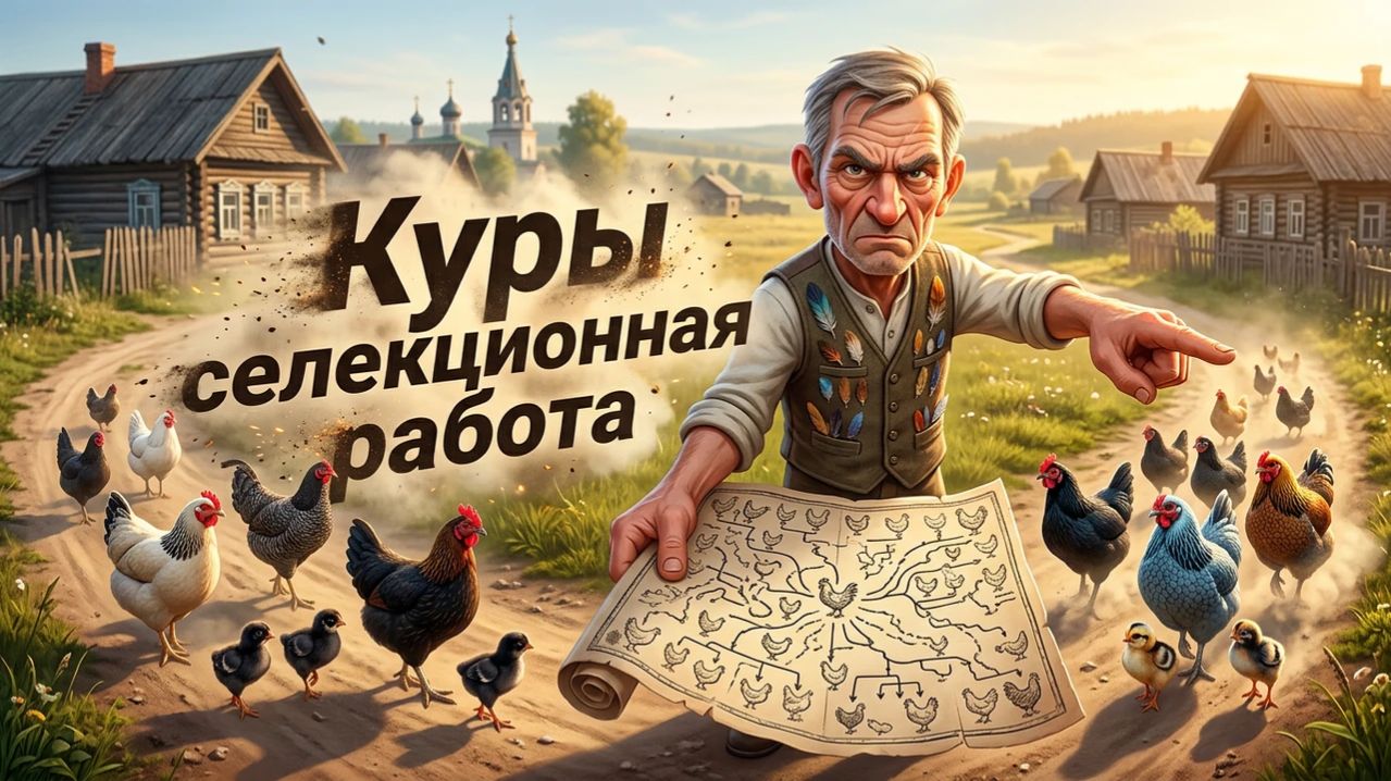 Куры селекционная работа