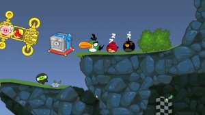 Bad piggies and angry birds