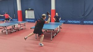 I ф. Чирков А. (704) - Рыбкин Р. (614) 07.03 настольный теннис Любительский турнир СПб