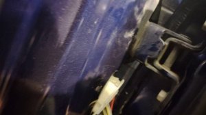 Mazda 3 bk Снятие передней  двери со стороны пассажира