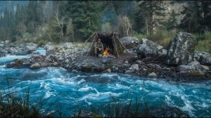 Лови и готовь в моем убежище для выживания   Приготовление пищи на горячих камнях