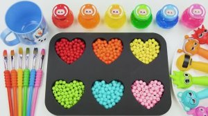 Как сделать радужные слаймы ✨ своими руками с помощью ASMR-игры 💖 #018