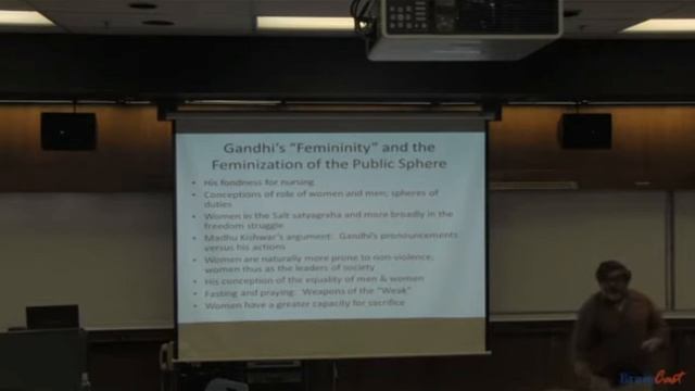 Винай Лал - Моральная и политическая мысль Махатмы Ганди, Лекция 13 из 19, 12 мая 2016 года