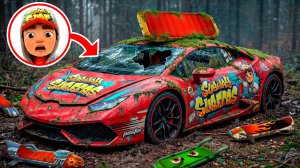 Восстановление ЗАБРОШЕННОГО Lamborghini Джейка | Оживили Lamborghini из Subway Surfers
