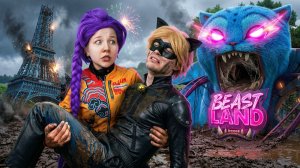 Куда Пропал Супер-Кот?! 😱 K-POP Охотницы спасают Леди Баг!