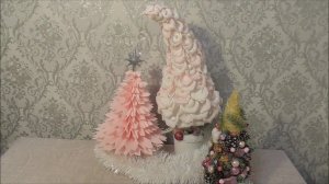 Ёлочка за 30 минут. Как сделать новогоднюю Ёлочку своими руками. Ёлочка из гофрированной бумаги.