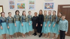 Образцовый художественный коллектив вок. анс. "Веснушки", ДШИ п.Варламово, вок.-хор. анс., 1 воз.гр.