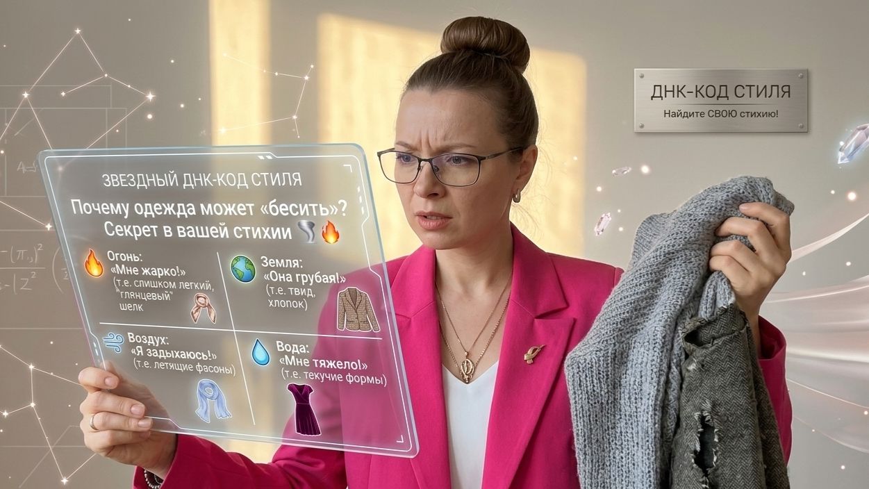 Считаем преобладающую стихию в натальной карте