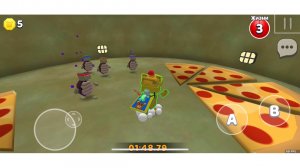 Показываю посхалки в гигантском доме в Супер Бер