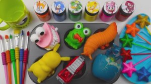 Успокаивающее видео сделай мега‑весёлые радужные воздушные шары‑конфеты с машинами Disneyi ASMR #044