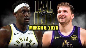 07.03.2026 | ОБЗОР МАТЧА | Лос-Анджелес Лейкерс - Индиана Пэйсерс | Highlights
