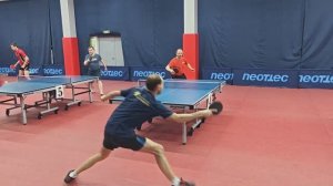 I ф. Рыбкин Р. (614) - Недодаев И. (619) 07.03 настольный теннис Любительский турнир СПб