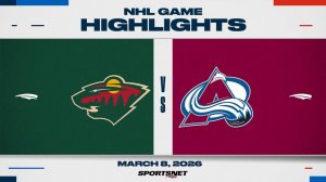 09.03.2026 | ОБЗОР МАТЧА | Колорадо Эвеланш - Миннесота Уайлд | Highlights