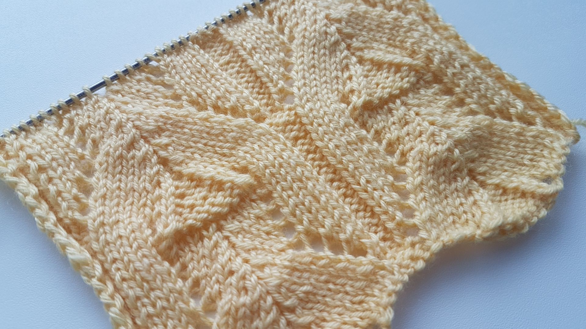 🔷 Геометрический ажур спицами для джемперов: Современная классика | Подробный мастер-класс 🔷