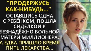 Она пришла работать сиделкой!|Истории из жизни| Аудио рассказы|Аудиокниги слушать онлайн|