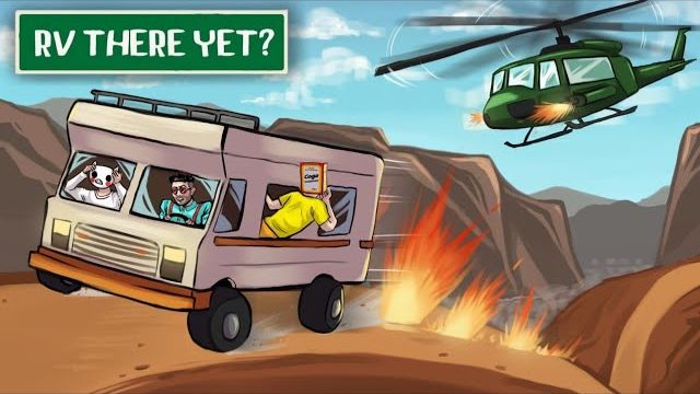 ПРОНИКЛИ НА ЧАСТНУЮ ТЕРРИТОРИЮ, НО НАС ЗАМЕТИЛИ! ФИНАЛ В RV THERE YET