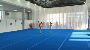 ЖП 2 юношеский разряд, Носикова Софья - Манукян Эмили, «Magic Kids», Комбинированное упражнение