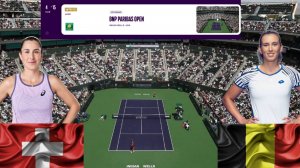 (12) 🇨🇭Белинда Бенчич - (22) 🇧🇪Элизе Мертенс