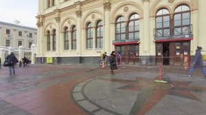 Walking Moscow - Three Station Square of Kazansky, Yaroslavsky and Leningradsky Stations.