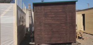 Каркасная баня 4,5×2,35 | Видеообзор готовой бани | Красноярск