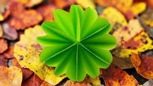 Бумажный цветок очень просто