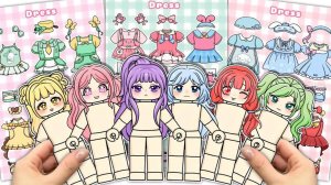 Поделки из бумаги Санрио РОБЛОКС Модная книжка-игра "Синнаморолл Куроми Мелоди" Поделки из бумаги