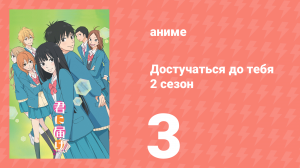 Достучаться до тебя 2 сезон 3 серия «Забудь» (аниме-сериал, 2009)