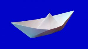 Как сделать кораблик из бумаги. Легкий способ как сделать кораблик. Корабль из бумаги