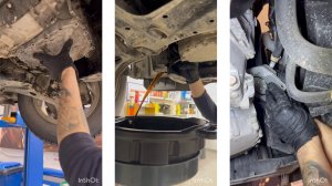 HONDA VEZEL: Замена жидкости вариатора, замена моторного масла.
