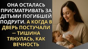Она осталась присматривать за детьми погибшей подруги, а когда в дверь постучали - тишина тянулась