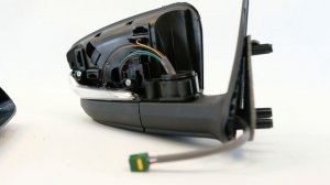 Зеркало боковое правое, с электроприводом, обогревом, указателем поворота (под покрас Код: 16539