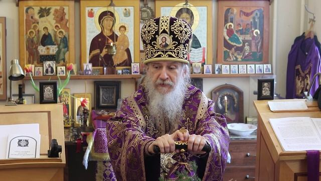 Проповедь епископа Амвросия (Тимрота) на Обретение главы Иоанна Предтечи, 9 марта 2026