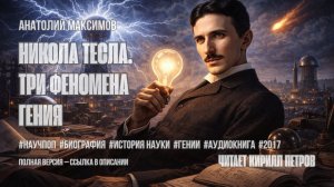 Аудиокнига. Анатолий Максимов — «Никола Тесла. Три феномена гения»
