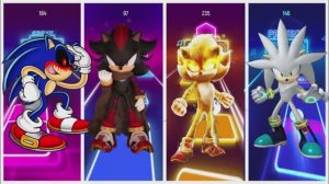 МУЛЬТИКИ: СОНИК‑ОРИГИНАЛ vs ТЕНИСТЫЙ ЁЖ vs МИСТИЧЕСКИЙ СОНИК vs СИЯЮЩИЙ СОНИК — СКОРОСТНОЙ БАТТЛ!