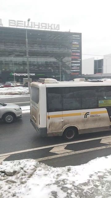 газ ситилайн проезжает мимо, маршрут 100к