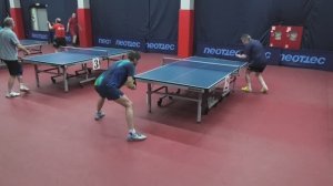 I ф. Грязнов Г. (596) - Петров Н. (579) 07.03 настольный теннис Любительский турнир СПб