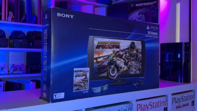 Распаковка 3D-дисплея Sony PlayStation
