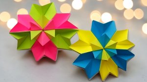 Бумажные цветы очень просто