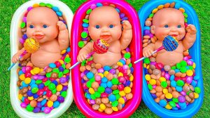 ASMR VIDEO 💓SURPRISE 💓 РАСПАКОВКА ПУПСОВ 💓 СЮРПРИЗ 💓 ПУПСЫ В ВАННЕ