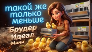 Брудер для цыплят Идеал мини